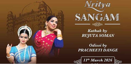 Nrutya Sangam 2026 Kathak and Odissi Dance